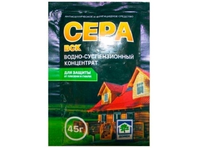 Средств против грибковой плесени, гнилостных грибков. (пакет 45 гр.) ВХ